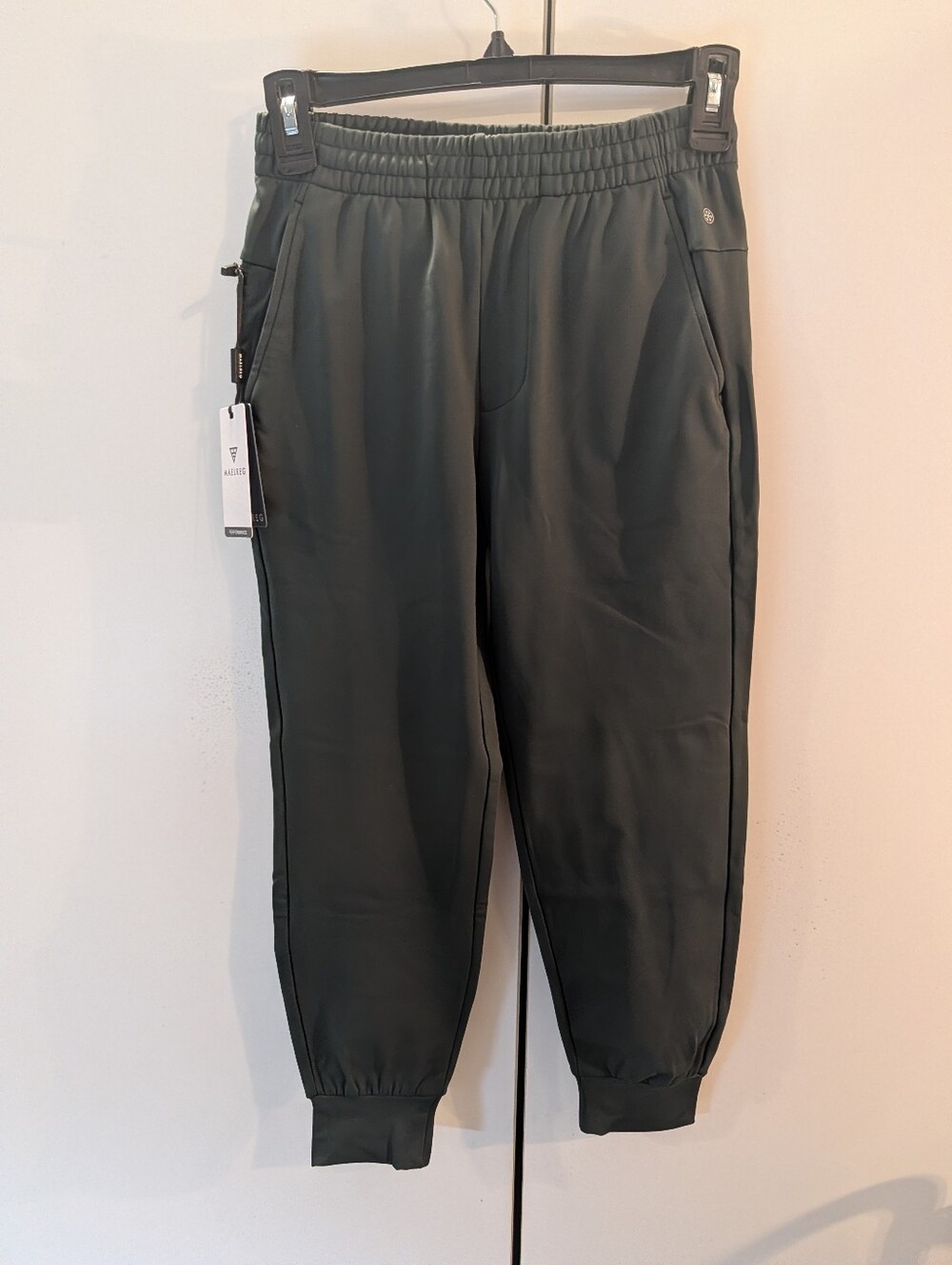 Maelreg Boys Size 8 Dark Green Athletic Jogger Pants - NWT